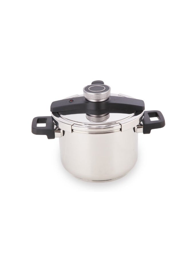 DANUBE HOME Chef's Delight Stainless Steel Pressure Cooker -7L  - Image 1