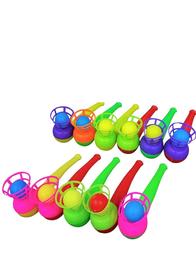 NYVIO Floating Ball Game Toy Set – 20 PCS Blow Pipe Balls for Kids | Party Favors, Return Gifts, Goodie Bag Fillers | Sensory, STEM, Stress Relief Toys for Boys & Girls Birthday Bulk Mini Toys - Image 1