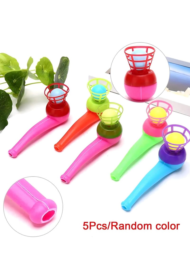 NYVIO Floating Ball Game Toy Set – 20 PCS Blow Pipe Balls for Kids | Party Favors, Return Gifts, Goodie Bag Fillers | Sensory, STEM, Stress Relief Toys for Boys & Girls Birthday Bulk Mini Toys - Image 3