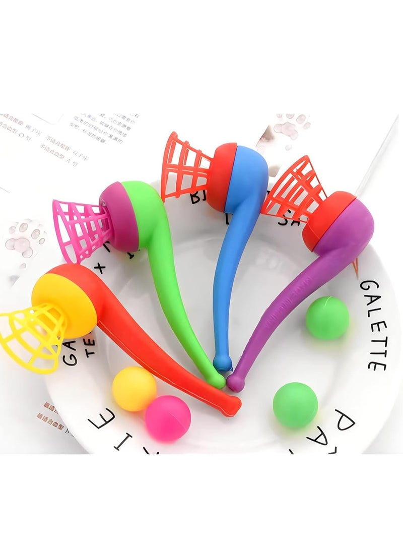 NYVIO Floating Ball Game Toy Set – 20 PCS Blow Pipe Balls for Kids | Party Favors, Return Gifts, Goodie Bag Fillers | Sensory, STEM, Stress Relief Toys for Boys & Girls Birthday Bulk Mini Toys - Image 4