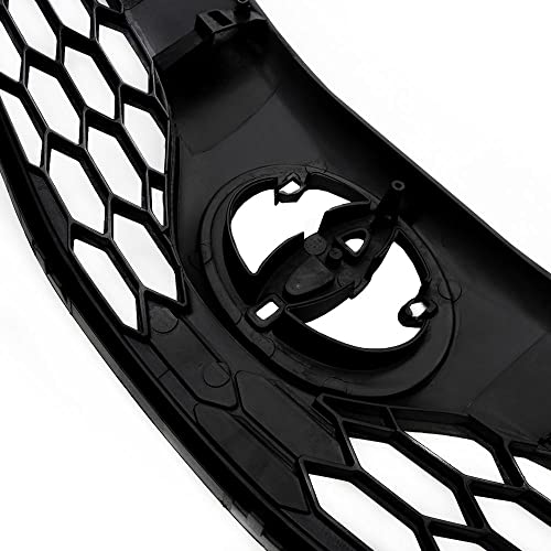 GPLUS شبكة غطاء الصدام الأمامي العلوي G-PLUS متوافقة مع تويوتا كامري SE XSE سيدان 4 أبواب 2012 2013 2014 5310106340C0، TO1200354 - Image 5