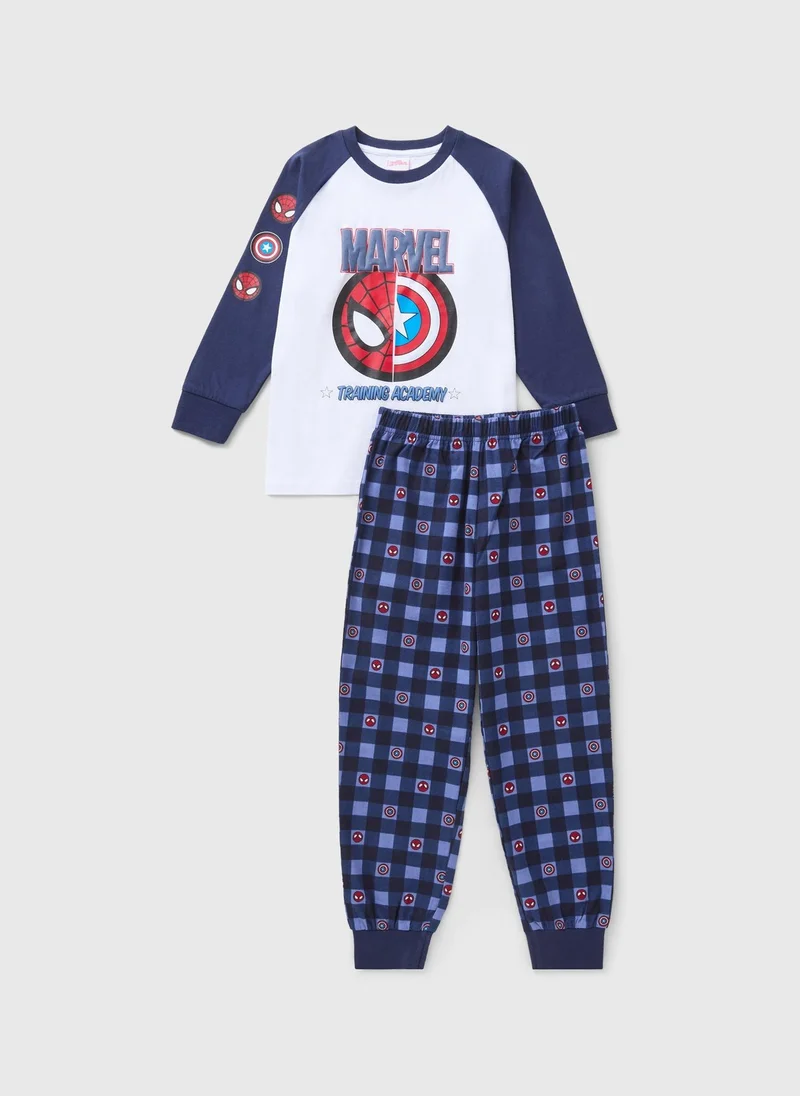 Matalan Spiderman Boys Navy Pyjama Set