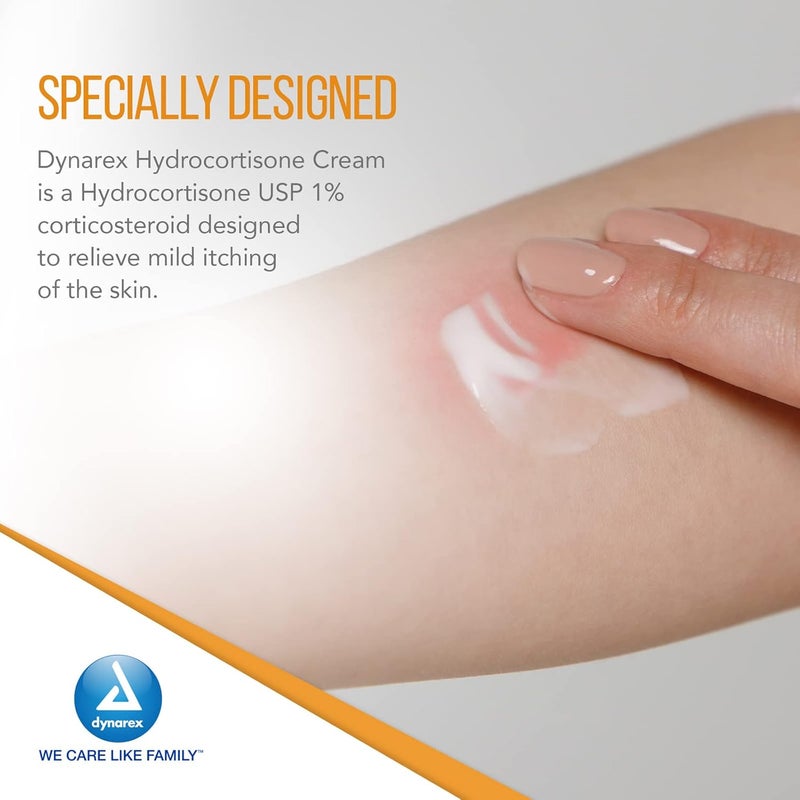 Dynarex Hydrocortisone Cream  Topical AntiItch Hydrocortisone Ointment for Temporary Relief of Minor Skin Itching Rash Irritation  9g Packet 1 Box of 144 - Image 3