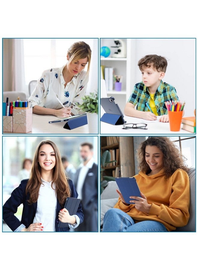 بروكاس جراب ProCase Smart لجهاز iPad Mini 7 A17 Pro 2024/iPad Mini 6 2021 مقاس 8.3 بوصة، جراب iPad Mini 7/6 من الجيل السابع، غطاء خلفي صلب لجهاز iPad Mini 8.3 بوصة من الجيل السابع A2995/A2996/A2993/الجيل السادس A2567 A2568 A2569 - كحلي - Image 4