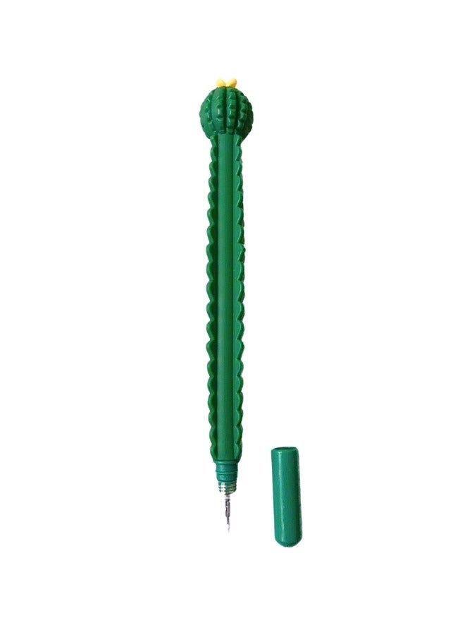 Generic One blue dry pen, blue pen for study, pen with a strange shape, beautiful pen, unique pen, blue pens, pens for writing in blue, blue pen, blue study pen, blue dry pen, distinctive-looking pen, pen for adults and children, suitable pen for distributions and gifts, Eid giveaway pen, gift pen for children and adults, pen in the shape of a tree, blue dry ink pen in the shape of a cactus 0.5mm, suitable pen for school activities and home writing for adults and children, one pen.  - Image 1