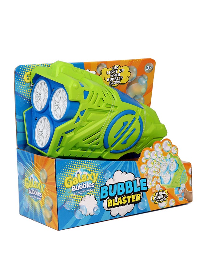 Galaxy Bubbles Bubble Blaster With 42 Blowers , Include 118ml Bubble Solution, 6 Aa Batteries Not Included  - Image 1