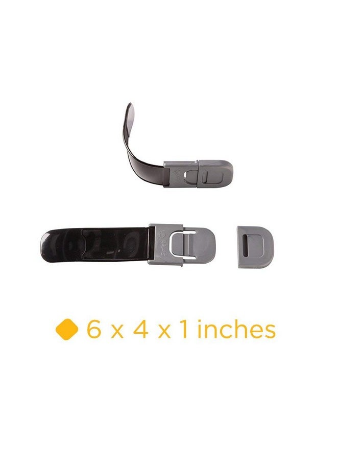 SAFETY 1St Multi Purpose Plastic Appliance Lock Decor 2 Count (Packaging May Vary)  - Image 3