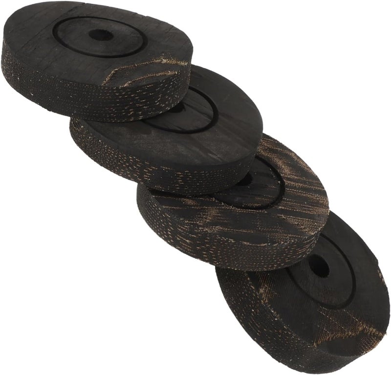 4pcs Heavy-Duty Rubber Jack Pads for Floor Jack and Lift Accessories Non-Slip Pinch Weld Adapter for RVs and Trailers - Image 1
