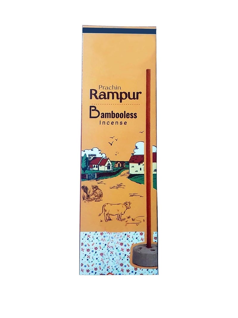 Utkarsh Pack of 2 60 Sticks Per Pack Prachin Rampur Bambooless Agarbatti Incense Sticks for Extra Freshness Home Temple Worship Peace Purification Atmosphere Positive Energy - Image 2
