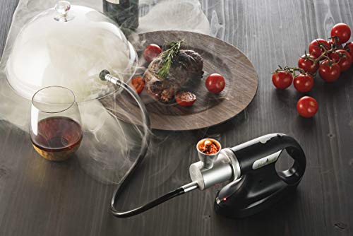Mitbak Cocktail Smoker Kit With Dome Lid, Woodchips, and Portable Smoking Gun - Indoor-Outdoor Smoke Infuser for Whiskey and Bourbon - Excellent Gift for Men - Image 2