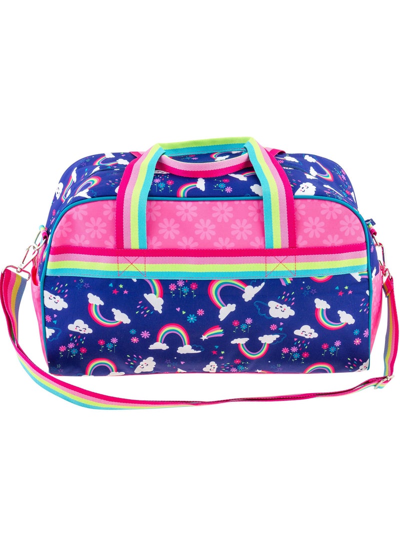 Stephen Joseph حقيبة دفل مطبوعة بالكامل باللونين الوردي والأزرق - Image 1