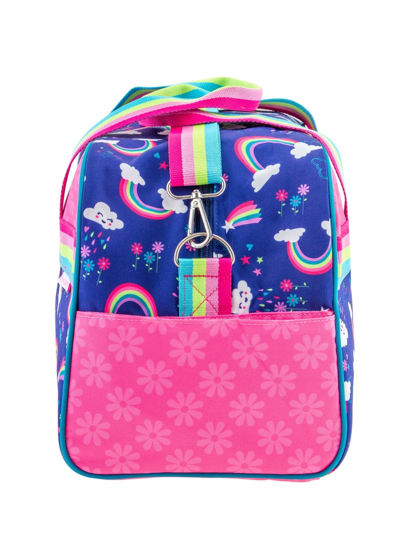 Stephen Joseph حقيبة دفل مطبوعة بالكامل باللونين الوردي والأزرق - Image 3