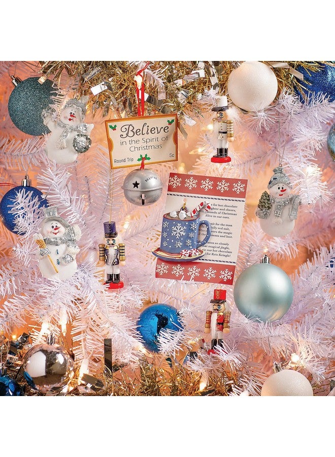 Fun Express Resin Blue Snowman Christmas Ornaments (Pack of 12) - Image 3