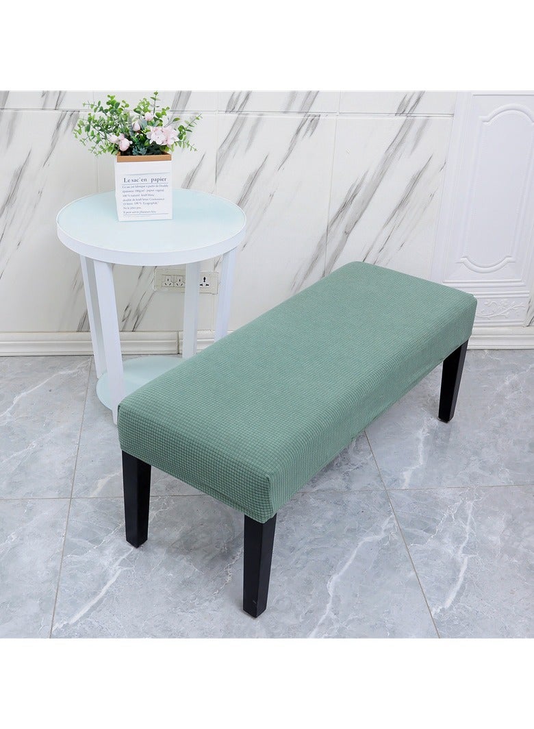 Beauenty Elastic home bench cover corn plaid thickened piano cover makeup stool cover shoe stool cover - Image 3