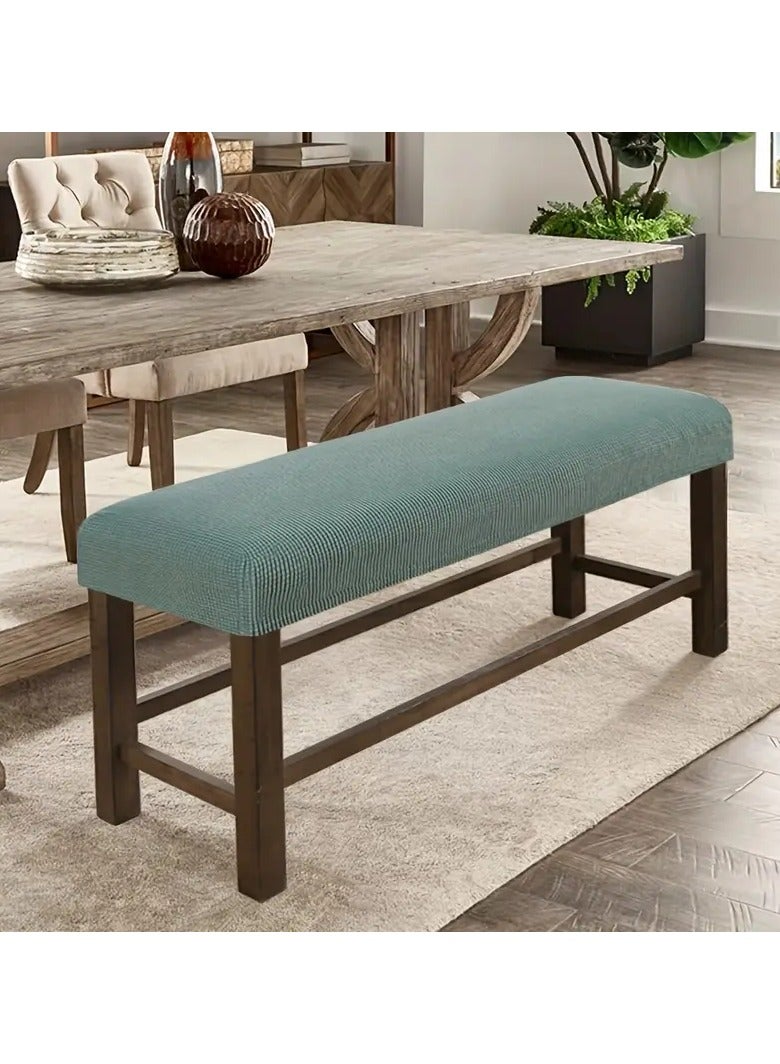 Beauenty Elastic home bench cover corn plaid thickened piano cover makeup stool cover shoe stool cover - Image 1