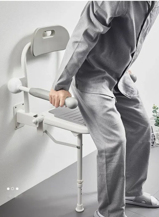 Gilani Mobility Wall Mounted and Foldable Shower Chair - Image 5