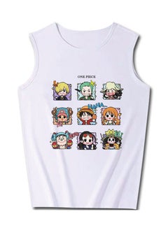 KUYING Summer One Piece Lunch Break Loose Casual Vest  - Image 1
