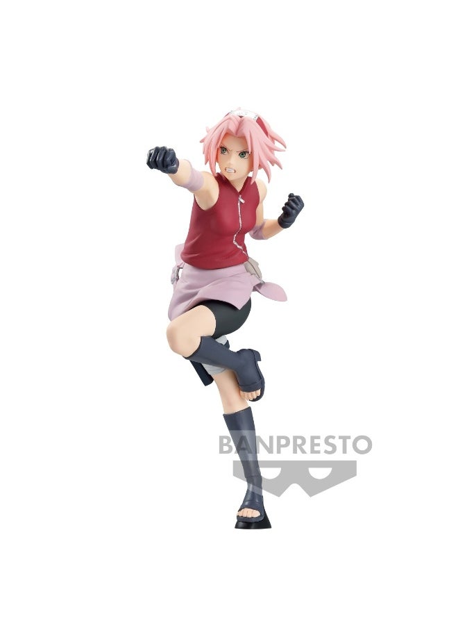 Banpresto - Banpresto Naruto Shippuden Vibration Stars (A:Haruno Sakura) Statue - Image 1