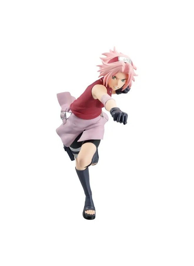 Banpresto - Banpresto Naruto Shippuden Vibration Stars (A:Haruno Sakura) Statue - Image 1