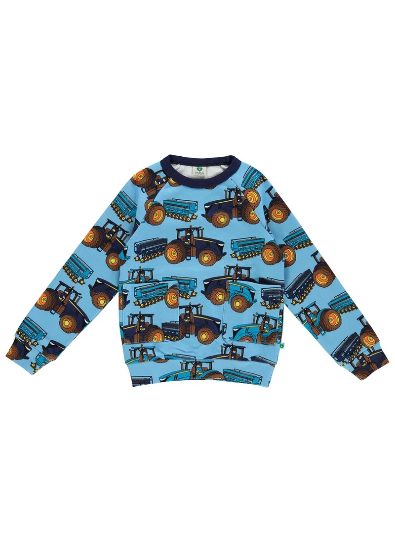 Småfolk Sweatshirt with tractors