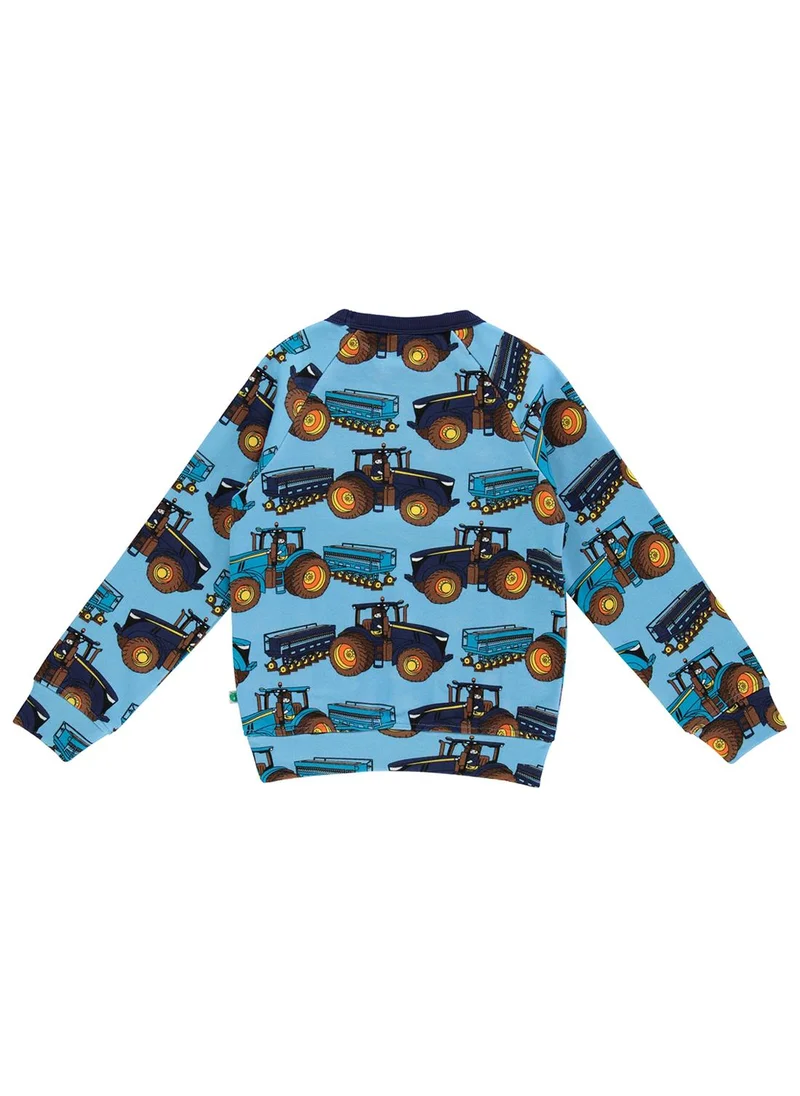 Småfolk Sweatshirt with tractors