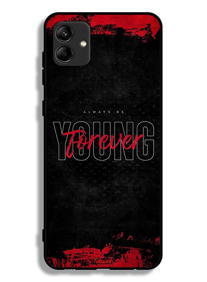 Tolwak Samsung Galaxy M04 Protective Case Cover Forever Young - Image 1
