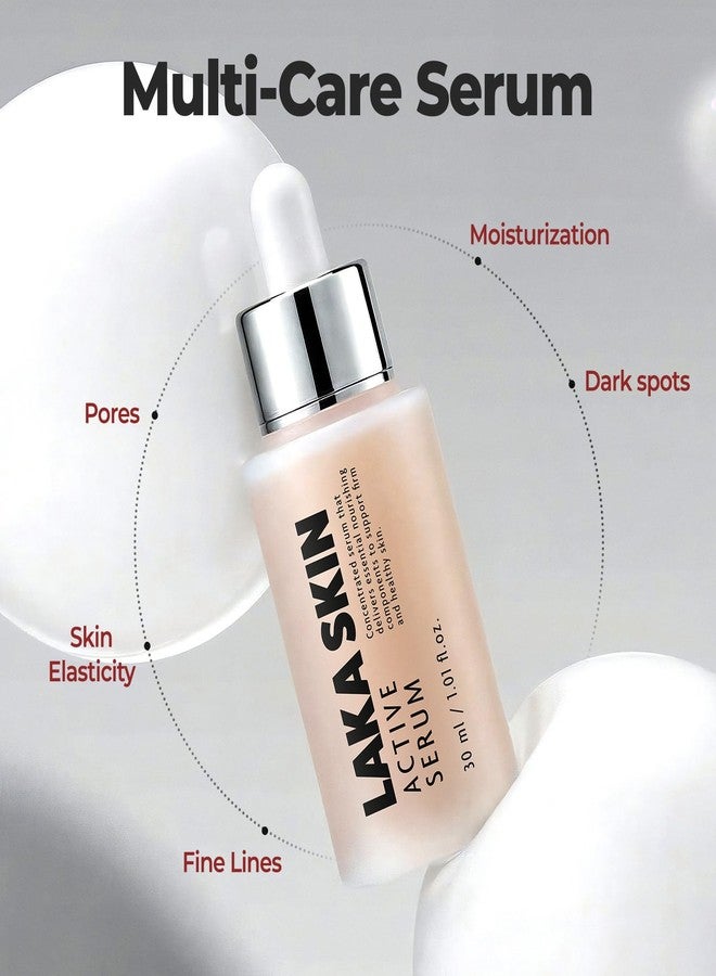Laka Skin Active Serum, 30ml/1.01 fl.oz, Glutathione for Boosting Radiance, Dual PDRN, Pore Care, Hyaluronic Acid, Korean Skin Care - Image 5