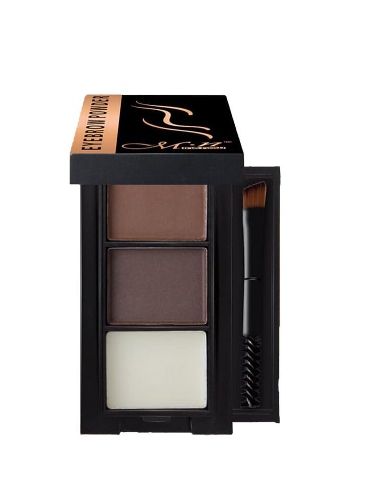 Me Now MN Brown Eyebrow Pro Powder With Brush Long-Wearing no4