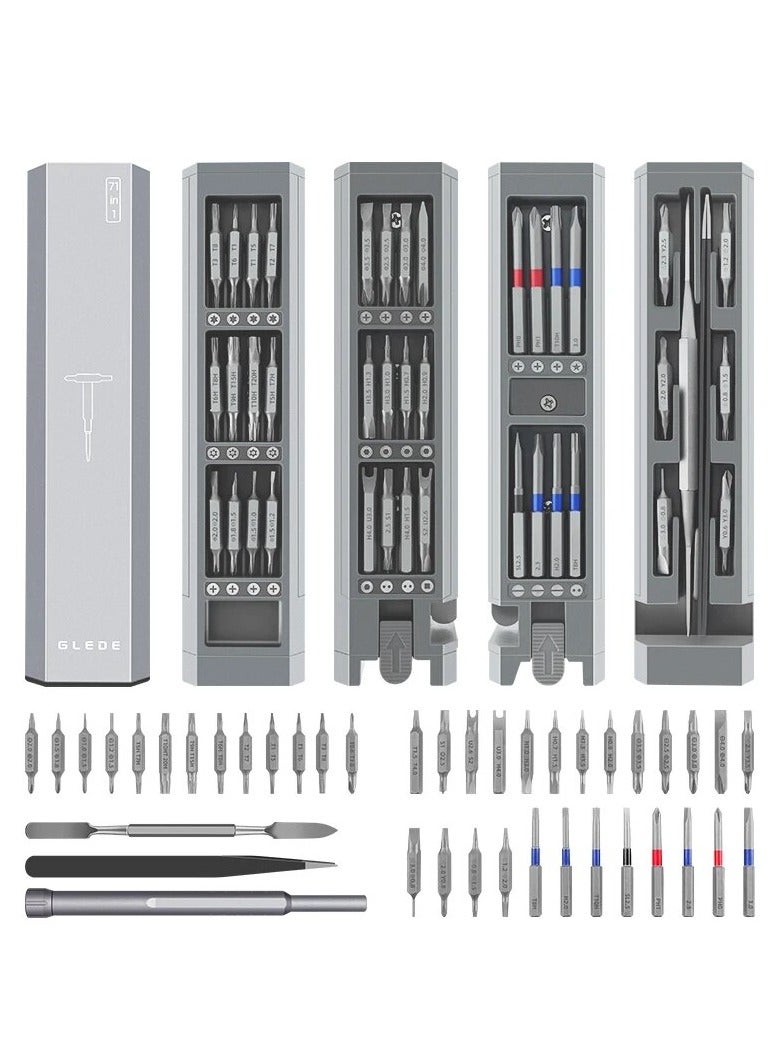 71 in 1 Screwdriver Set Precision Magnetic Screw Driver Bit Professional Multi-Function Repair Tool for iPhone Xiaomi Watch PC - Image 4