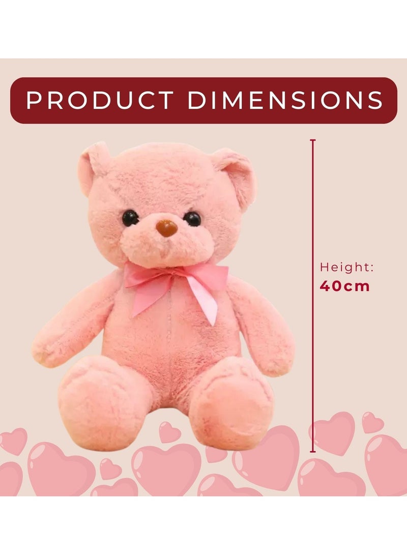 المنزل الذكي ألعاب الدببة الذكية اللطيفة والملونة من هوم، ألوان متنوعة وحجم 40 سم للفتيات والأصدقاء والأزواج وحفلات الزفاف وعيد الحب وهدية الذكرى السنوية - Image 2