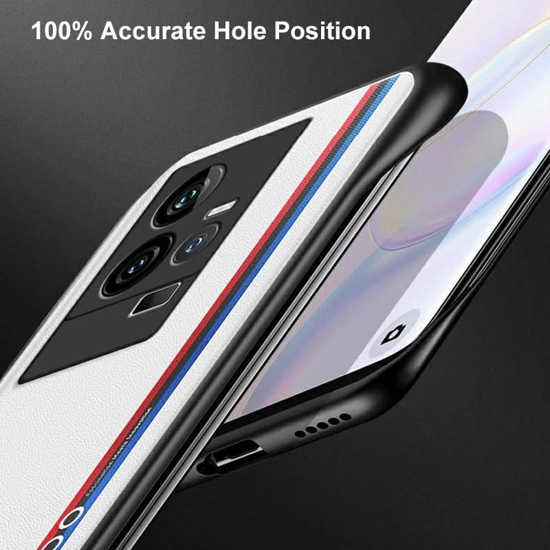 REALCASE iQOO 11 5G Back Cover Case | Stylish Frameless Matte Hard Skin | Soft TPU Shock Proof Bumper Back Cover for iQOO 11 5G (Black) - Image 4