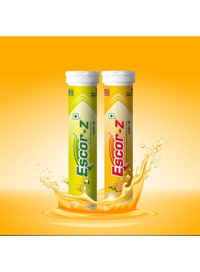 Escor-Z إسكور-زد مجموعة نكهات الليمون والليمون الحامض والبرتقال - Image 5