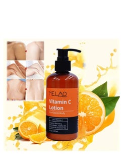 MELAO Vitamin C Face and Body Lotion 15% Organic Vitamin C, Aloe Vera, Shea, Jojoba Oil, Vitamin B5 and Green Tea  - Image 4