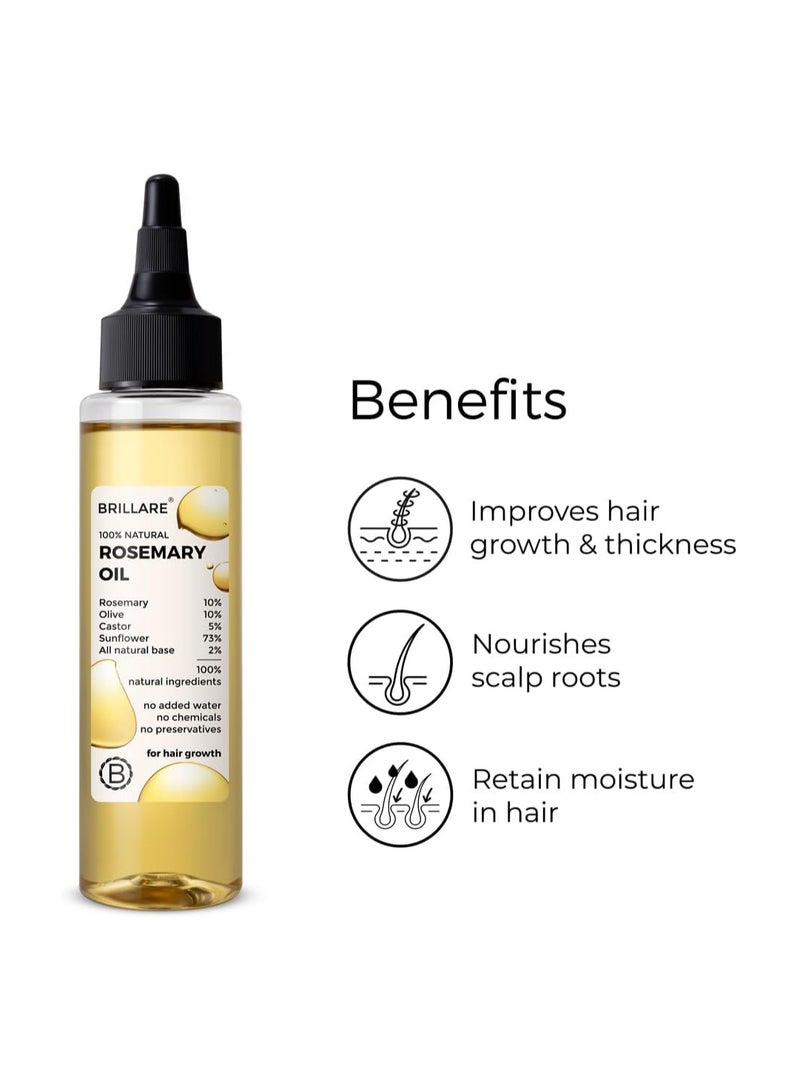 BRILLARE ROSEMARY OIL 100ML - Image 3