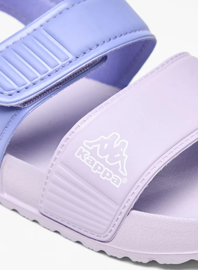 كابا Girls' Colourblock Floaters with Hook and Loop Closure