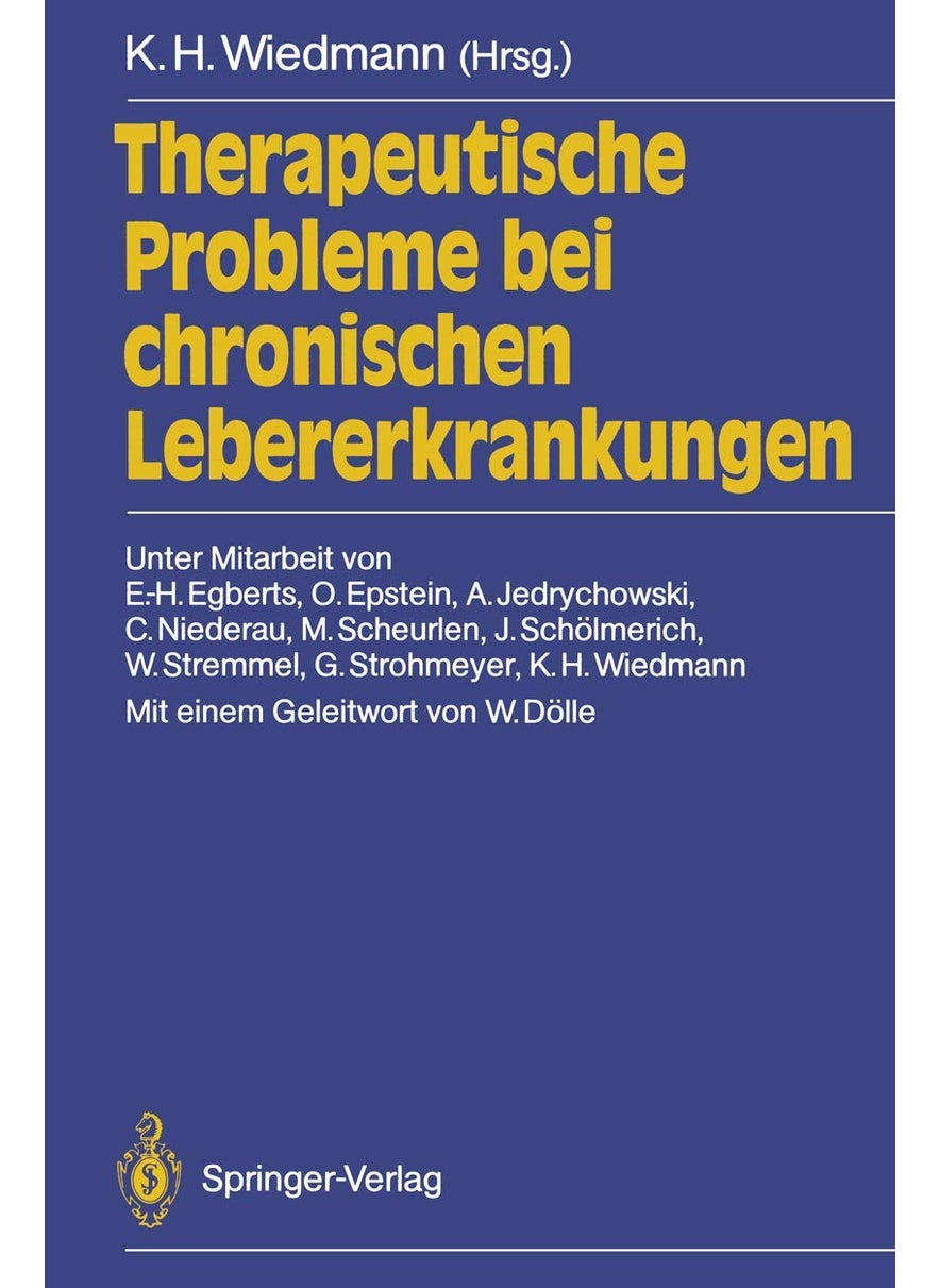 Therapeutische Probleme bei chronischen Lebererkrankungen 