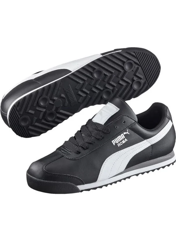 بوما Roma Basic Unisex Black Sneakers 35357217
