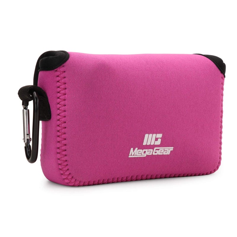MegaGear MG1900 Ultra Light Neoprene Camera Case Compatible With Fujifilm X100V - Hot Pink, PU Leather - Image 2