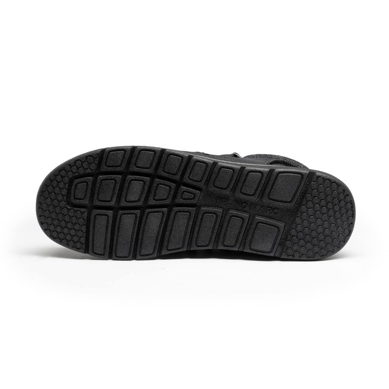 Bruno Marc Men's Casual Slip-on Shoes Warm Loafers for Men Winter Boots,Size 8,Black,SBLS2233M - Image 5