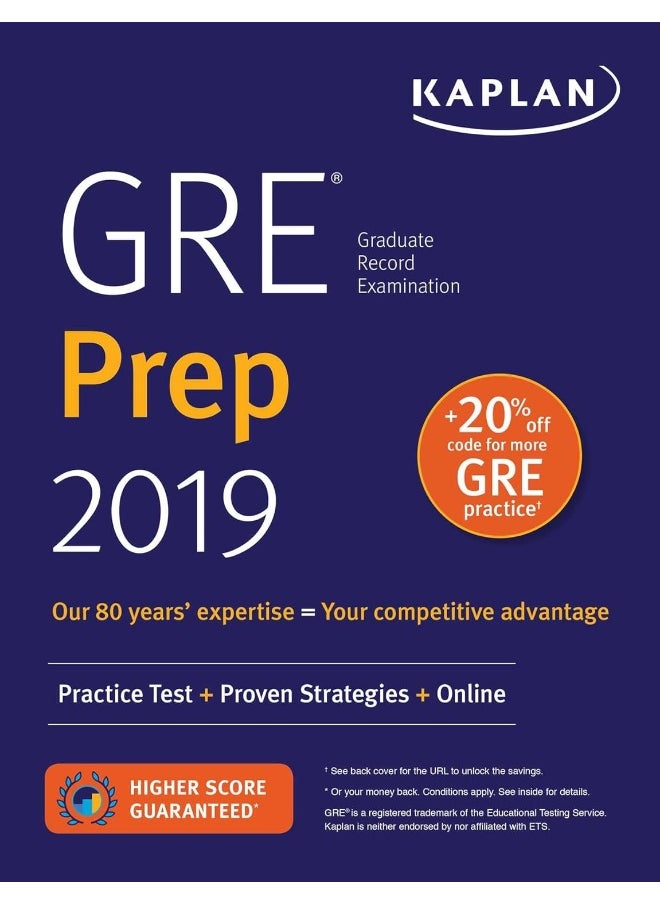 Simon & Schuster GRE Prep 2019 
