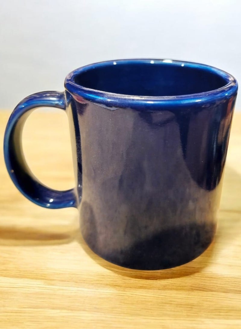 color zone pottery 300ml mug, microwave safe  - Image 1