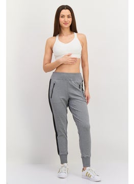 NINE WEST Women Sportswear Fit 28 Inseam Training Sweatpants, Grey  - Image 3