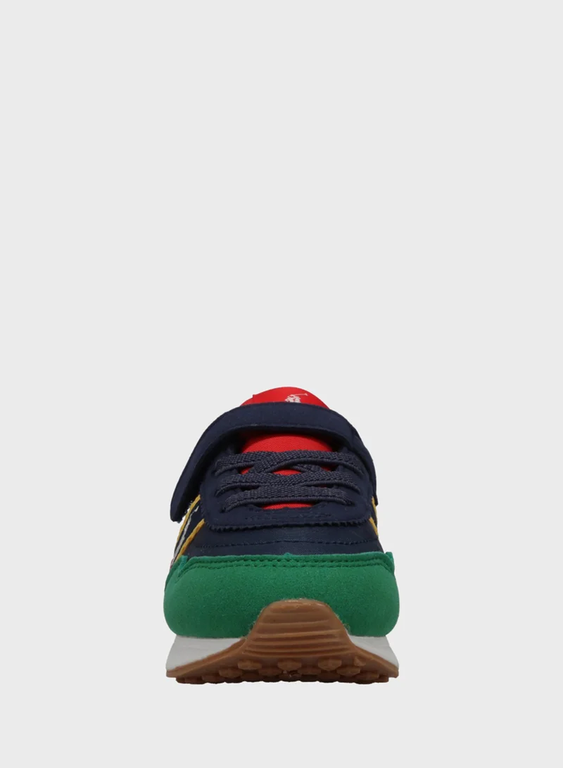 بولو رالف لورين Kids Train 89 Sport Low Top Sneakers