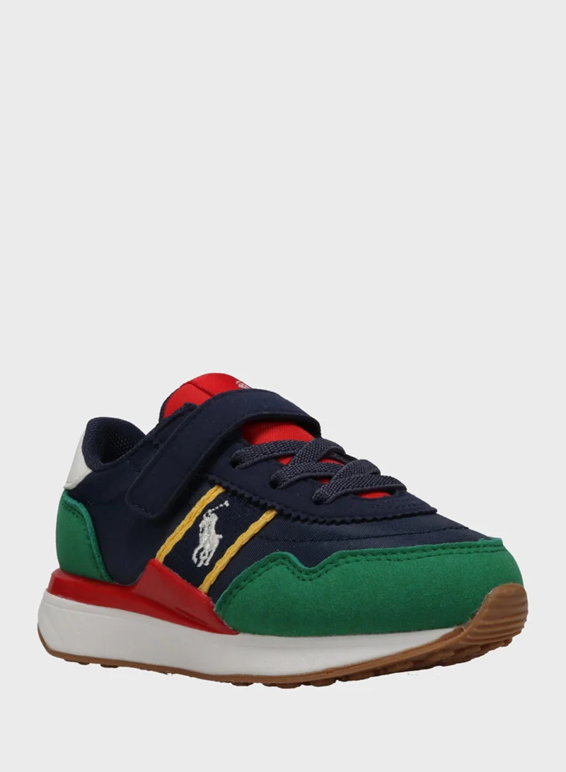 بولو رالف لورين Kids Train 89 Sport Low Top Sneakers