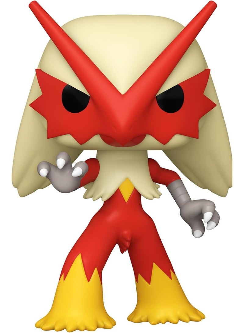 فانكو بوب Funko Pop! Games: Pokémon - Blaziken - مجسم فينيل قابل للجمع - فكرة هدية - منتج مرخص رسمياً - ألعاب للأطفال والكبار - لمحبي ألعاب الفيديو - مجسم... - Image 1