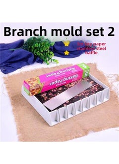 Donkey-hide Gelatin Mold Non-stick Handmade Candy Pastry Slitting Plate Toffee Tool Slitting Mold Cooling Setting Plate Toffee-Specifications:Plastic Separator Set 2-Color:Default