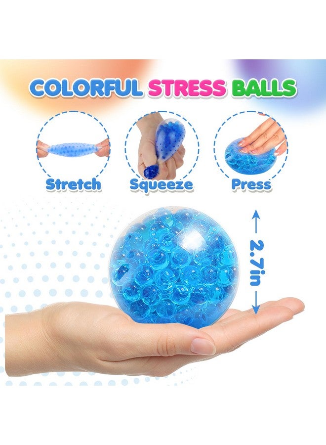 Lemostaar 6 Set Squishy Sensory Stress Squeezing Balls For Adults: Best Calming Tool To Relieve Anxiety, Vent Mood And Improve Focus, Fun Fidgets For Student Classroom Prize Stocking Stuffers, Gift Christmas - Image 3