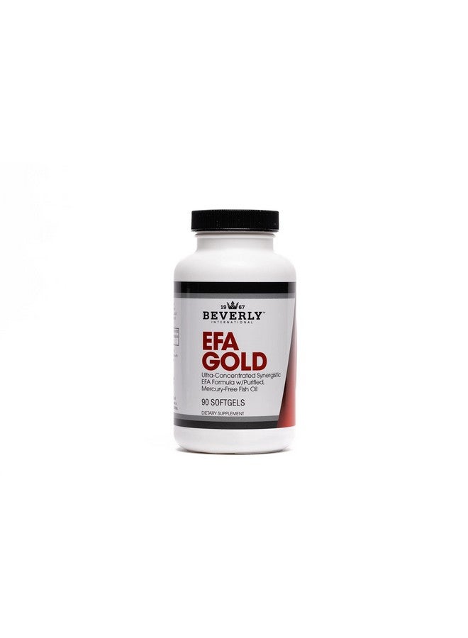 Beverly International Efa Gold 90 Softgel Capsules. Cool Down Inflammation Beautify And Protect. High Potency Omega3S Epa And Dha + Omega 6&9 Fatty Acids. Combination Fish Flaxseed And Borage Oil. - Image 2