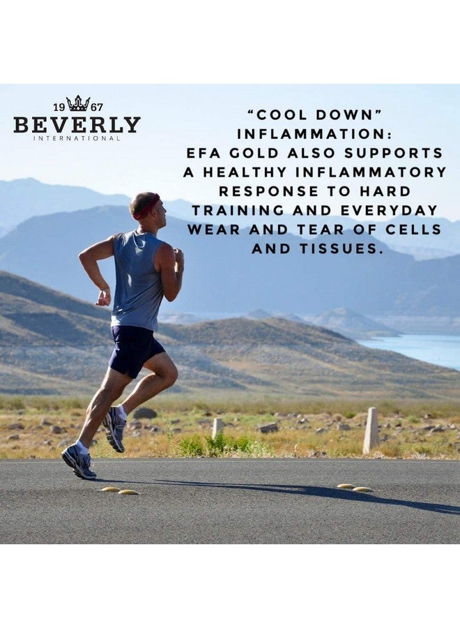 Beverly International Efa Gold 90 Softgel Capsules. Cool Down Inflammation Beautify And Protect. High Potency Omega3S Epa And Dha + Omega 6&9 Fatty Acids. Combination Fish Flaxseed And Borage Oil. - Image 5