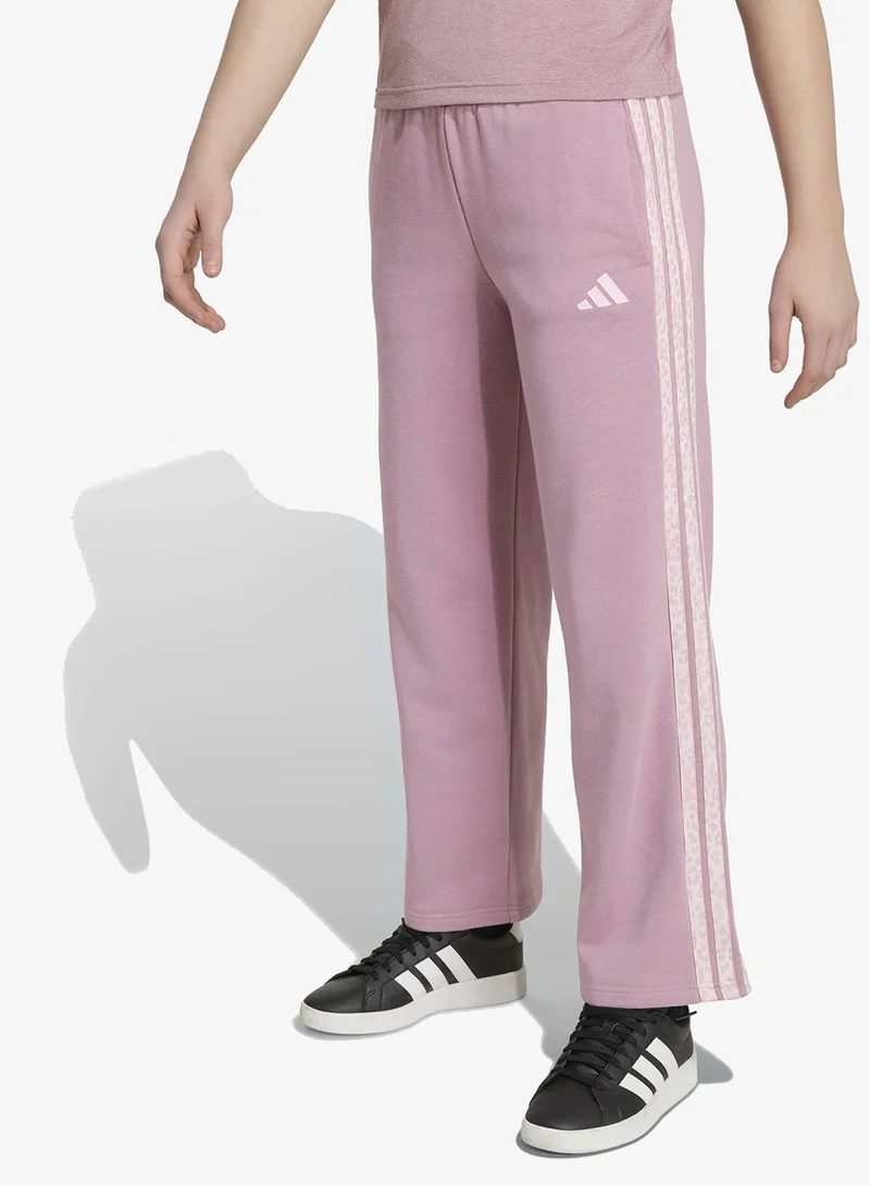 Adidas Youth 3-Stripes Animal Printed Sweatpants